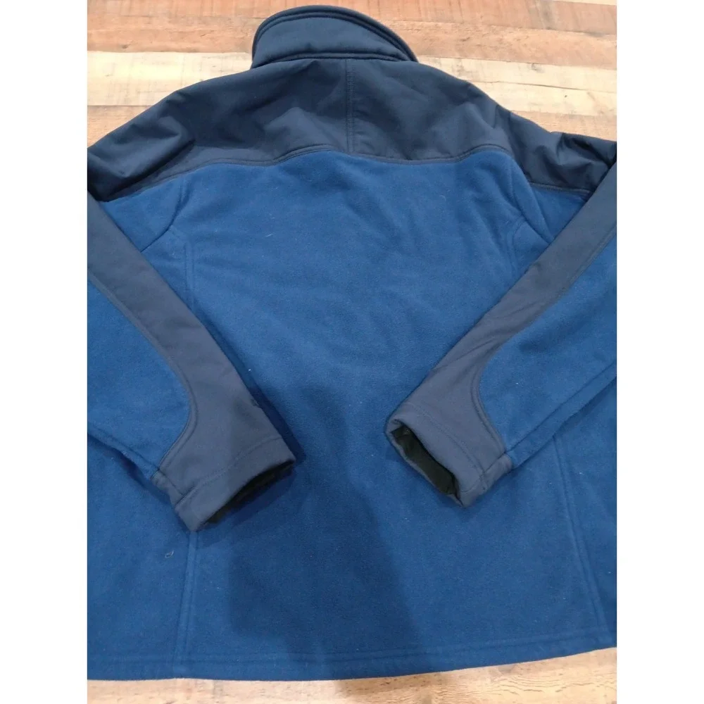 Men's L.L. Bean Thinsulate Flex Insulation Full Zip  2XL Tall Polartec Blue 2800